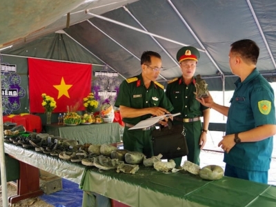 Bình Dương: Đã tìm thấy nhiều hài cốt liệt sỹ tại Bình Mỹ